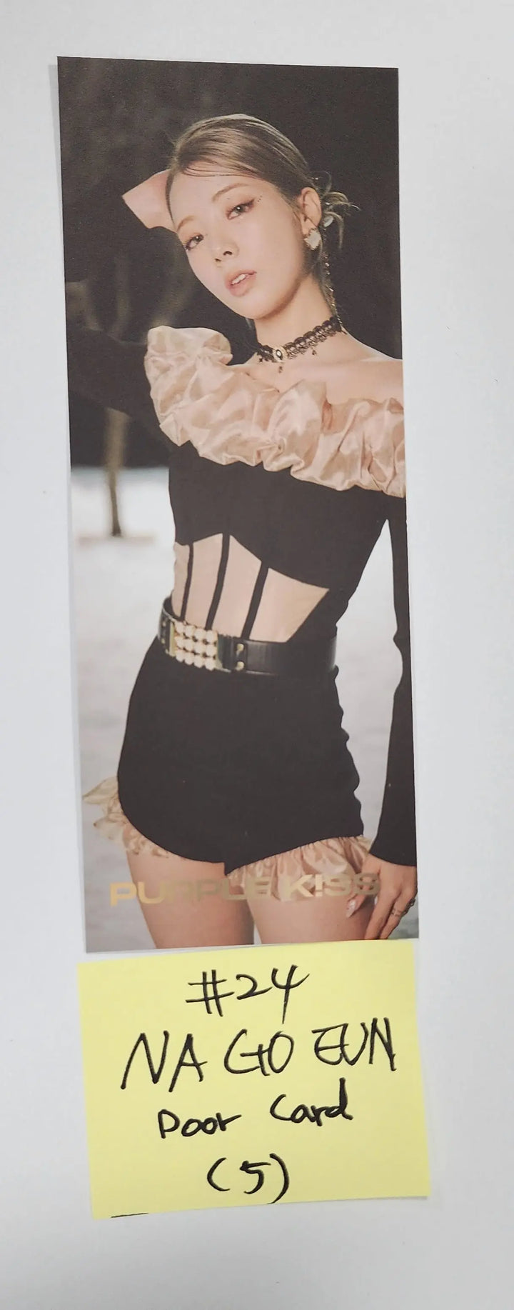 PURPLE KISS "Cabin Fever" - Official Photocard, Door Photocard - HALLYUSUPERSTORE