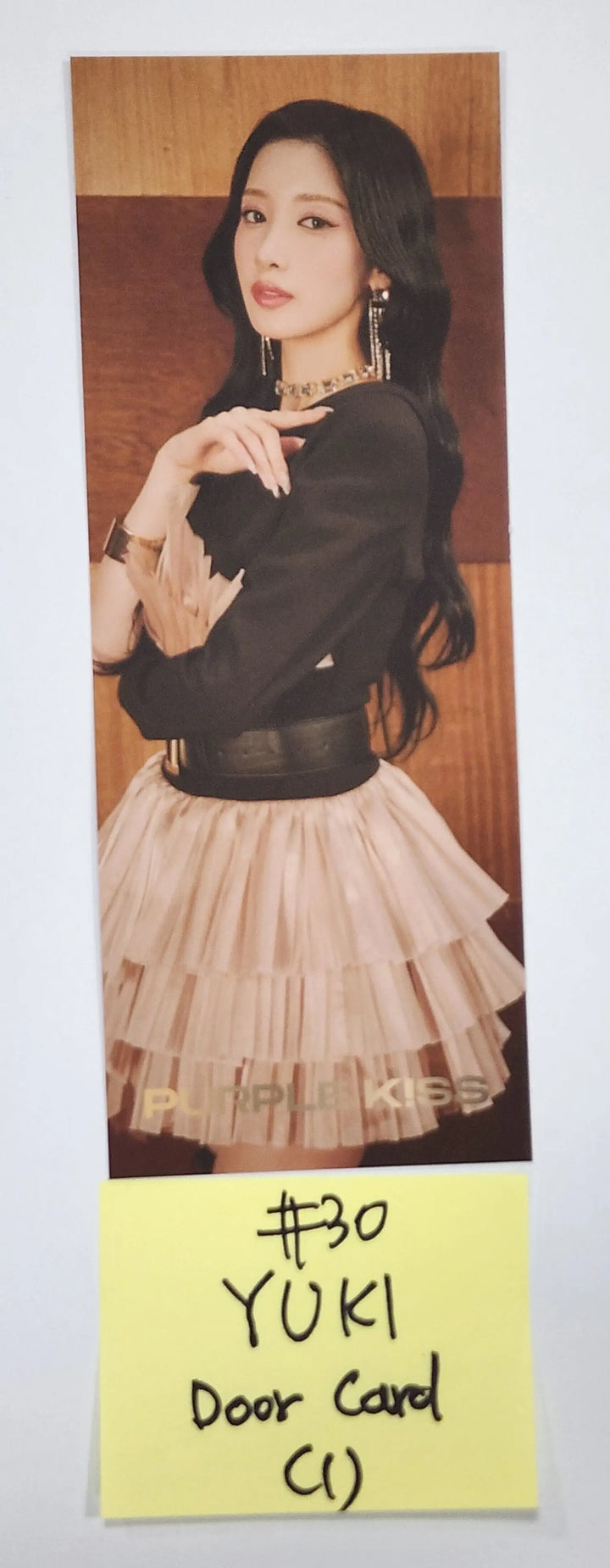 PURPLE KISS "Cabin Fever" - Official Photocard, Door Photocard - HALLYUSUPERSTORE