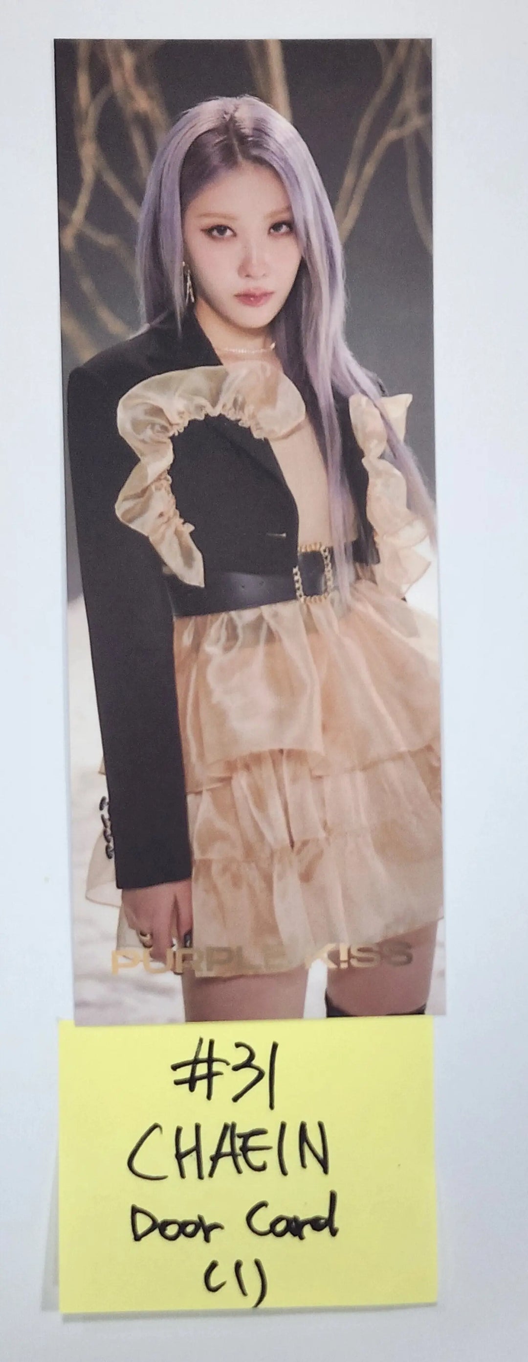 PURPLE KISS "Cabin Fever" - Official Photocard, Door Photocard - HALLYUSUPERSTORE