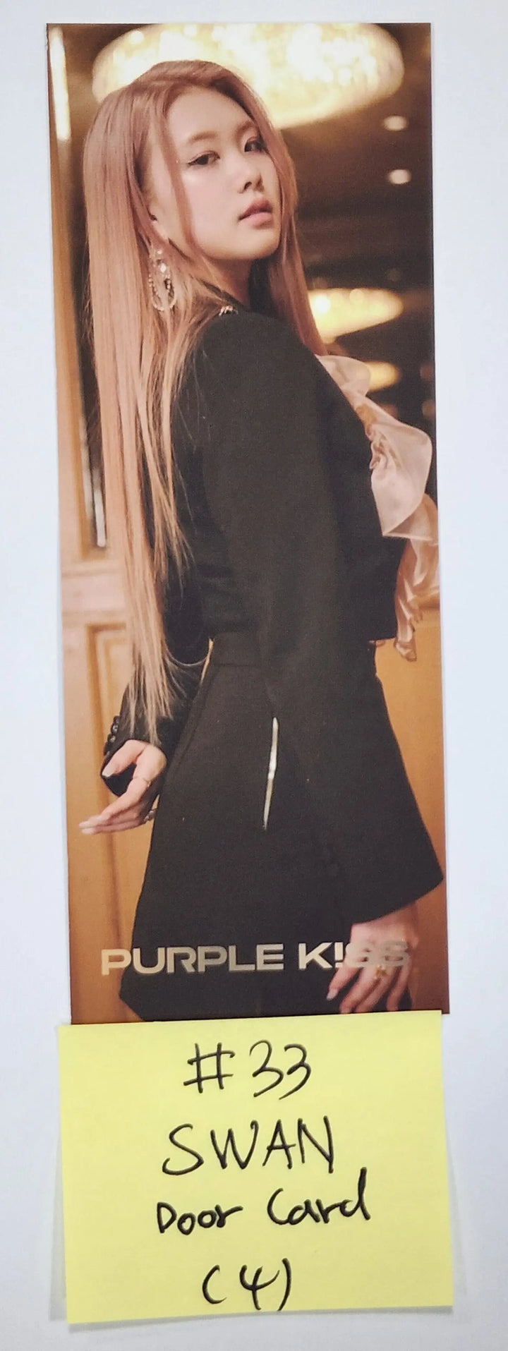 PURPLE KISS "Cabin Fever" - Official Photocard, Door Photocard - HALLYUSUPERSTORE