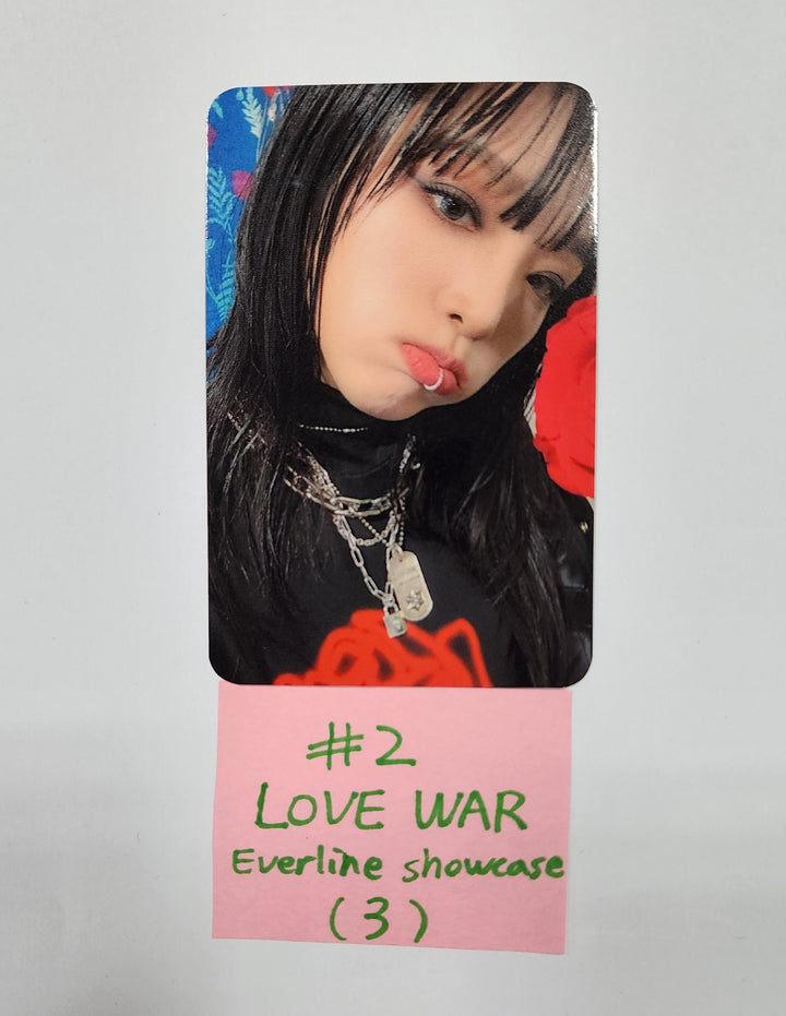 YENA "LOVE WAR" - 에버라인 예약판매 혜택 포토카드