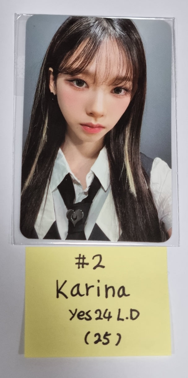 Aespa "Synk : Hyper Line" 2023 aespa 1ST Concert - yes24 Lucky Draw Event Photocard