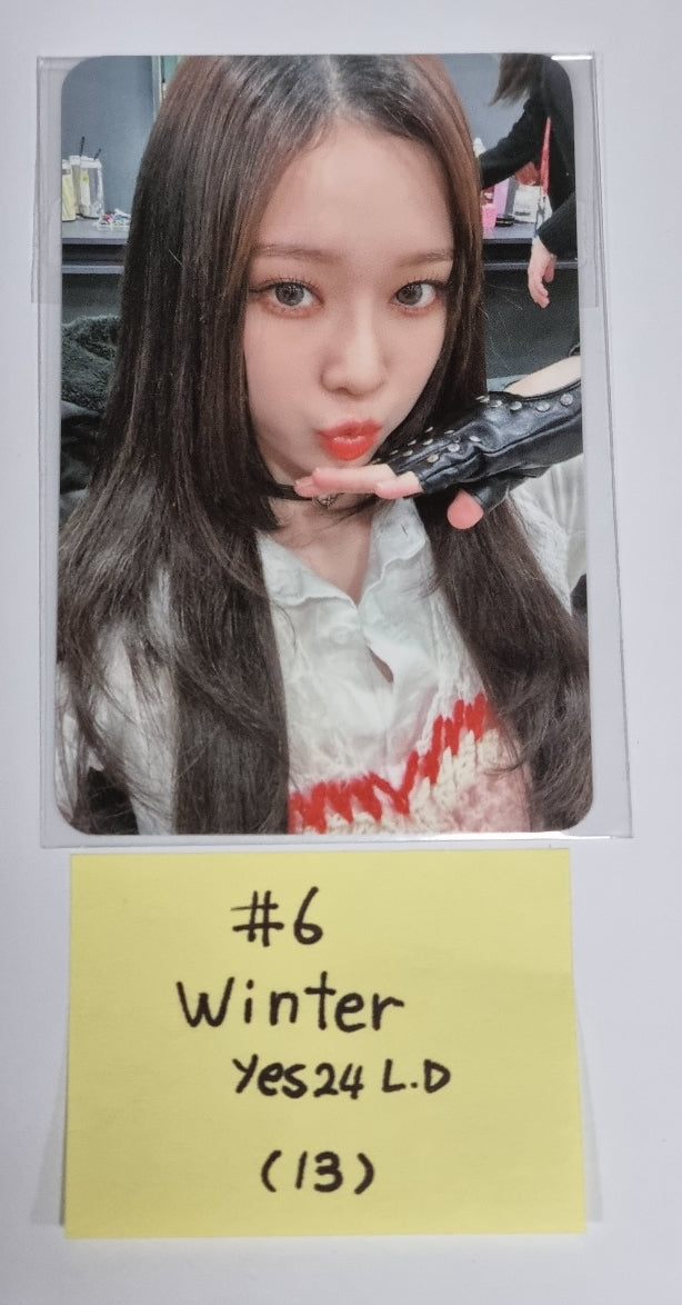 Aespa "Synk : Hyper Line" 2023 aespa 1ST Concert - yes24 Lucky Draw Event Photocard - HALLYUSUPERSTORE