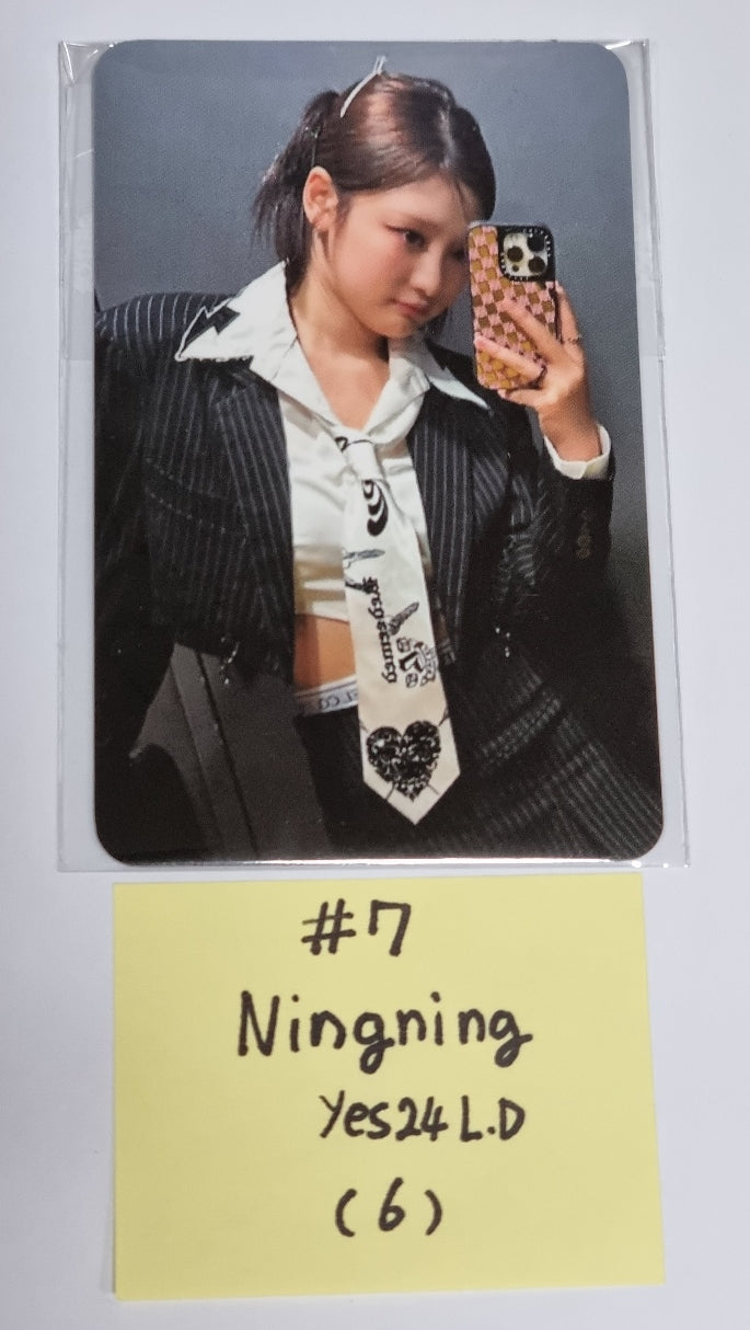 Aespa "Synk : Hyper Line" 2023 aespa 1ST Concert - yes24 Lucky Draw Event Photocard - HALLYUSUPERSTORE