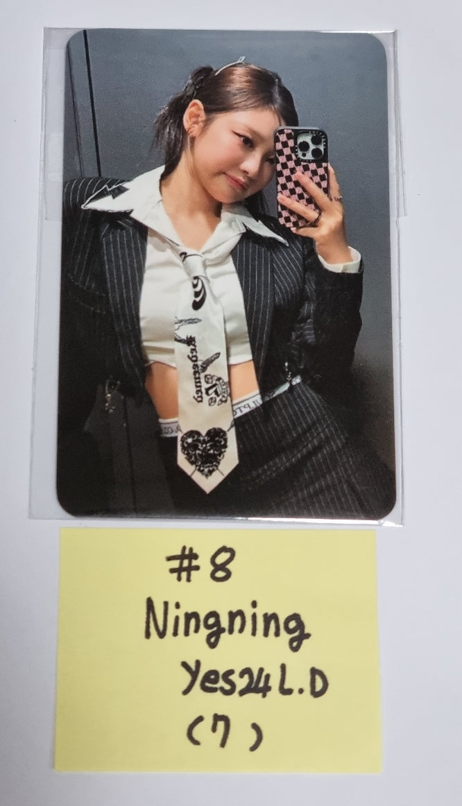 Aespa "Synk : Hyper Line" 2023 aespa 1ST Concert - yes24 Lucky Draw Event Photocard - HALLYUSUPERSTORE