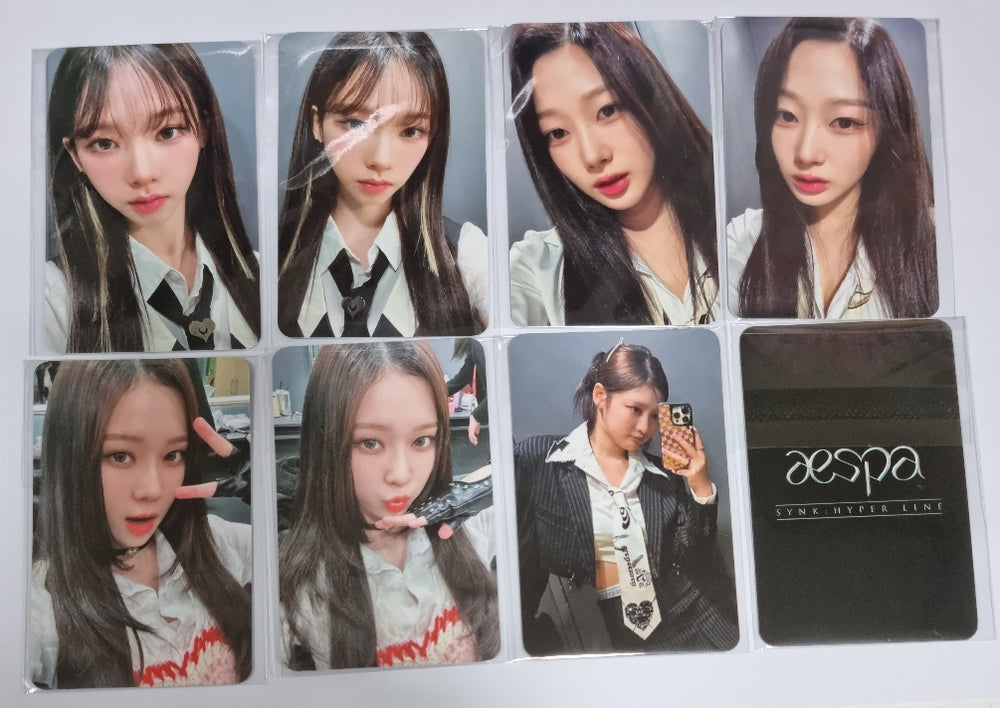 Aespa "Synk : Hyper Line" 2023 aespa 1ST Concert - yes24 Lucky Draw Event Photocard - HALLYUSUPERSTORE