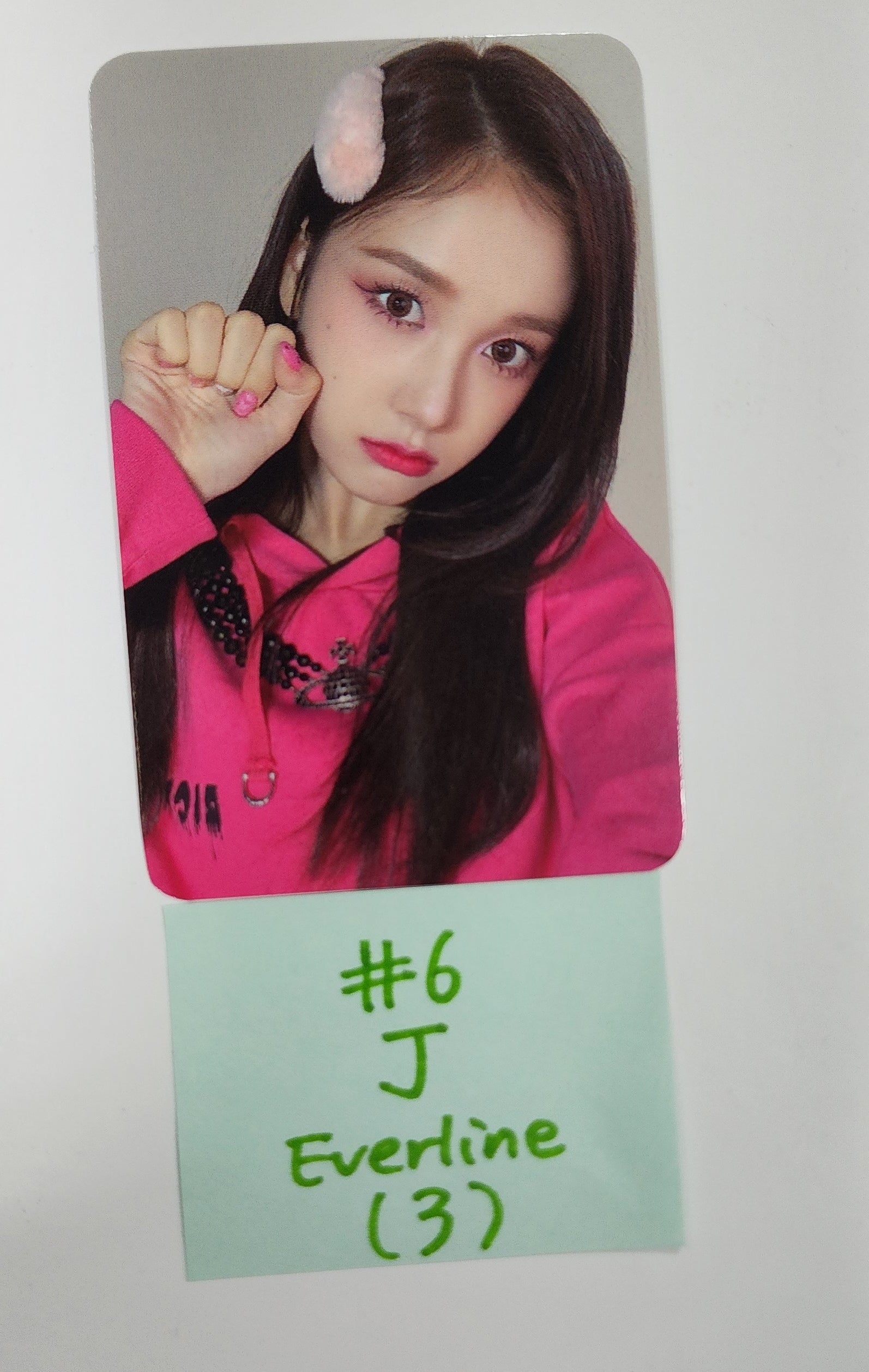 J stayc outlet perfume everline pop up photocard