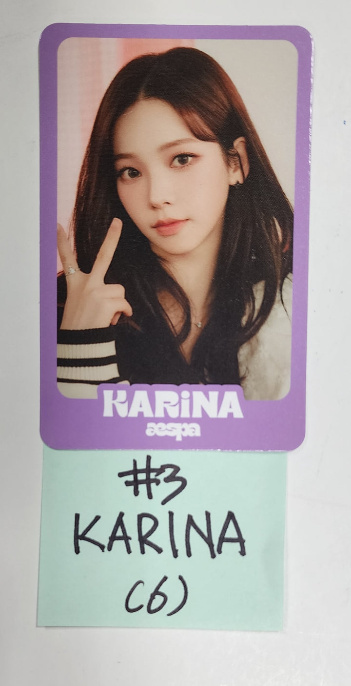 Aespa "Come to MY illusion" - Random Trading Photocard [Restocked 2/28]