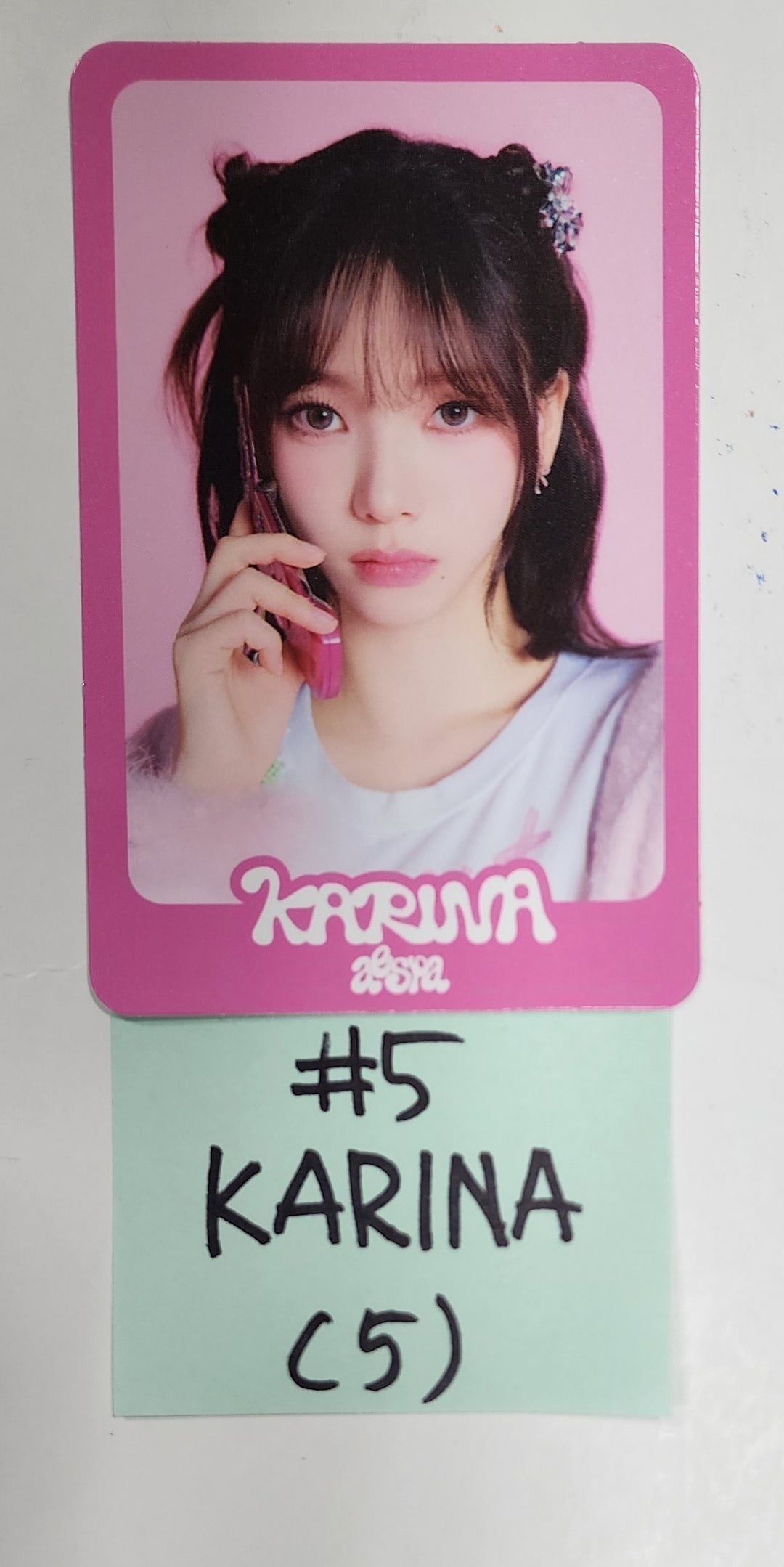 Aespa "Come to MY illusion" - Random Trading Photocard [Restocked 2/28] - HALLYUSUPERSTORE