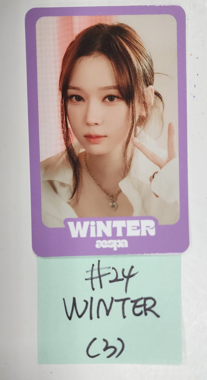 Aespa "Come to MY illusion" - Random Trading Photocard [Restocked 2/28] - HALLYUSUPERSTORE