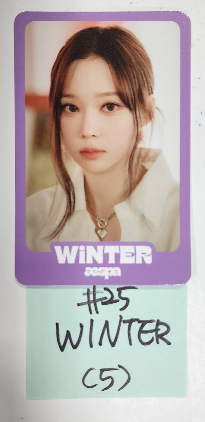 Aespa "Come to MY illusion" - Random Trading Photocard [Restocked 2/28] - HALLYUSUPERSTORE
