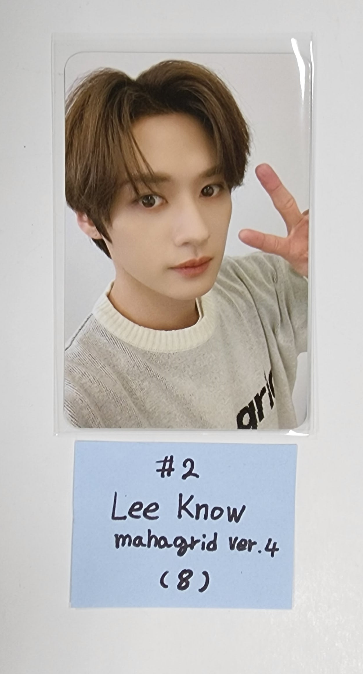 STRAY KIDS X Mahagrid Round 4th Official Limited Photocard