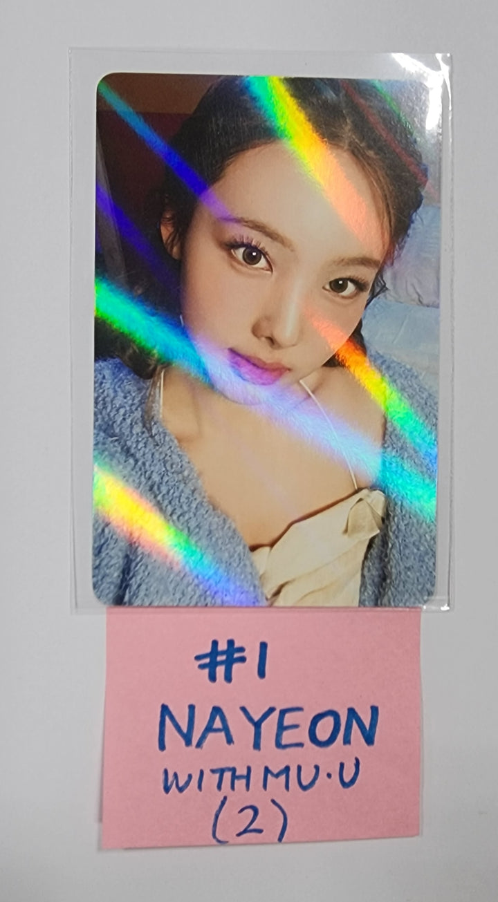 Twice "READY TO BE" - Withmuu Pre-Order Benefit Hologram Photocard [Digipack Ver]