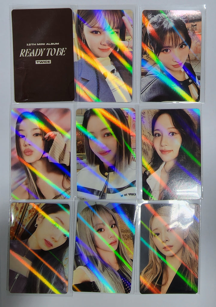 Twice "READY TO BE" - Withmuu Pre-Order Benefit Hologram Photocard