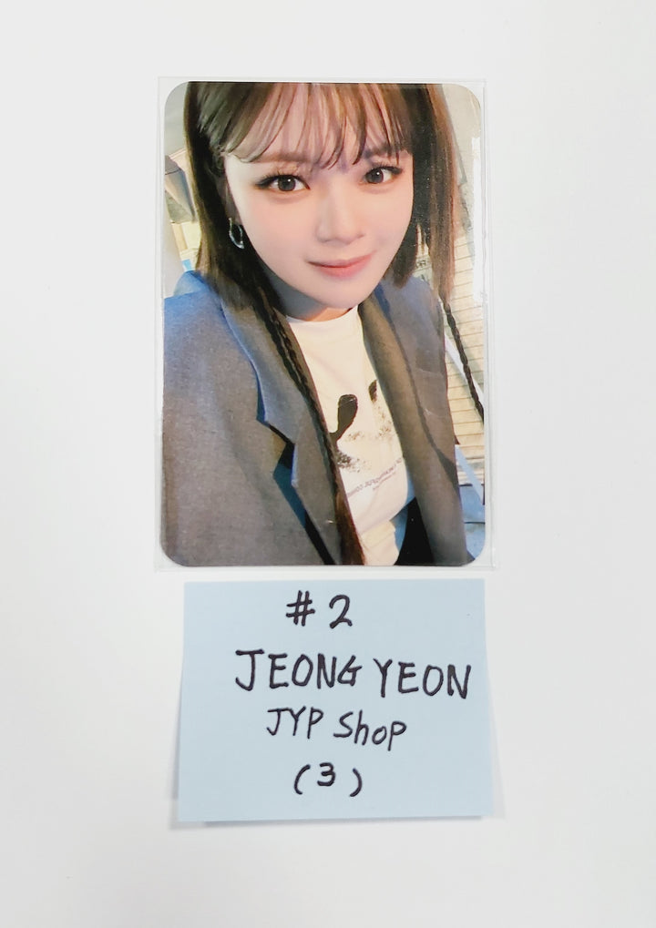 트와이스 "READY TO BE" - JYP Shop 예약판매 혜택 포토카드 (3/15 재입고)