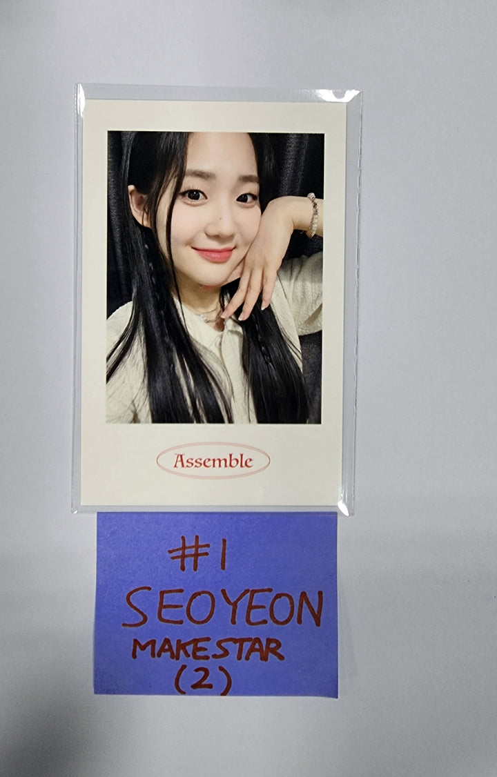 TripleS "ASSEMBLE"- Makestar Fansign Event Polaroid type Photocard - HALLYUSUPERSTORE