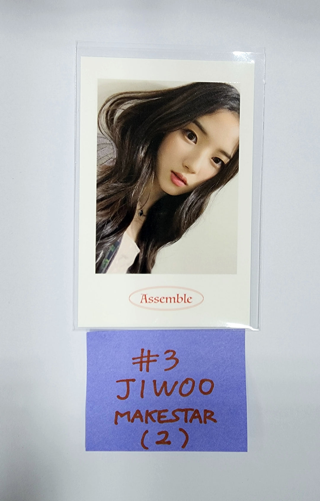 TripleS "ASSEMBLE"- Makestar Fansign Event Polaroid type Photocard - HALLYUSUPERSTORE