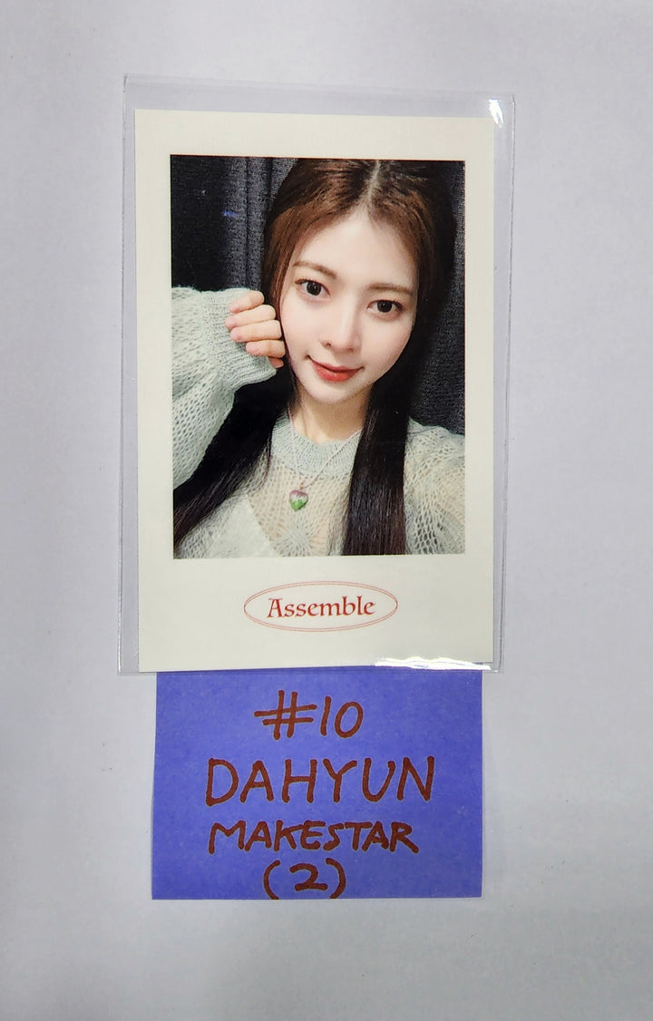 TripleS "ASSEMBLE"- Makestar Fansign Event Polaroid type Photocard - HALLYUSUPERSTORE