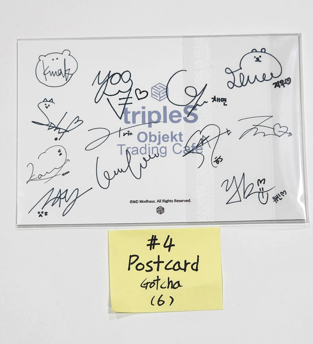 TripleS "ASSEMBLE" - Official MD [Postcard A Set, B Set, C Set] & Gotcha Event Postcard