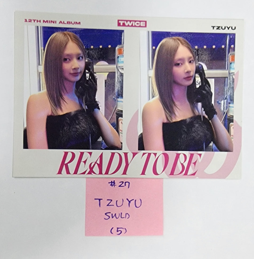 Twice "READY TO BE" - サウンドウェーブ 抽選イベント PVC フォトカード