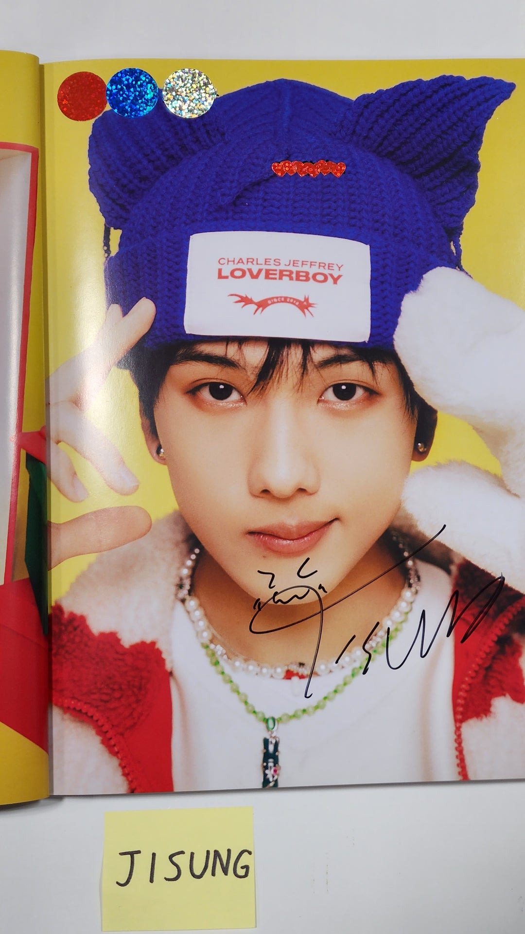 Jisung (Of NCT DREAM) "Candy" Winter Special Mini Album - Hand Autographed(Signed) Album