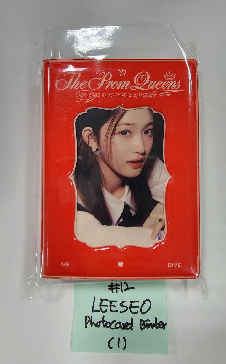 IVE "The Prom Queens" 1st Fan-Concert - Official MD [PVC CARD Horder, Photocard Binder, Photocard Deco Set, Postcard Set]