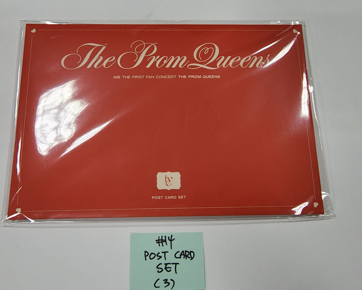 IVE "The Prom Queens" 1st Fan-Concert - Official MD [PVC CARD 홀더, 포토카드 바인더, 포토카드 데코세트, 엽서세트]