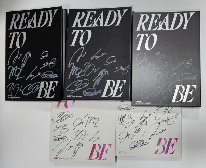 Twice「READY TO BE」 - 直筆サイン入りプロモアルバム (3/24再入荷) 