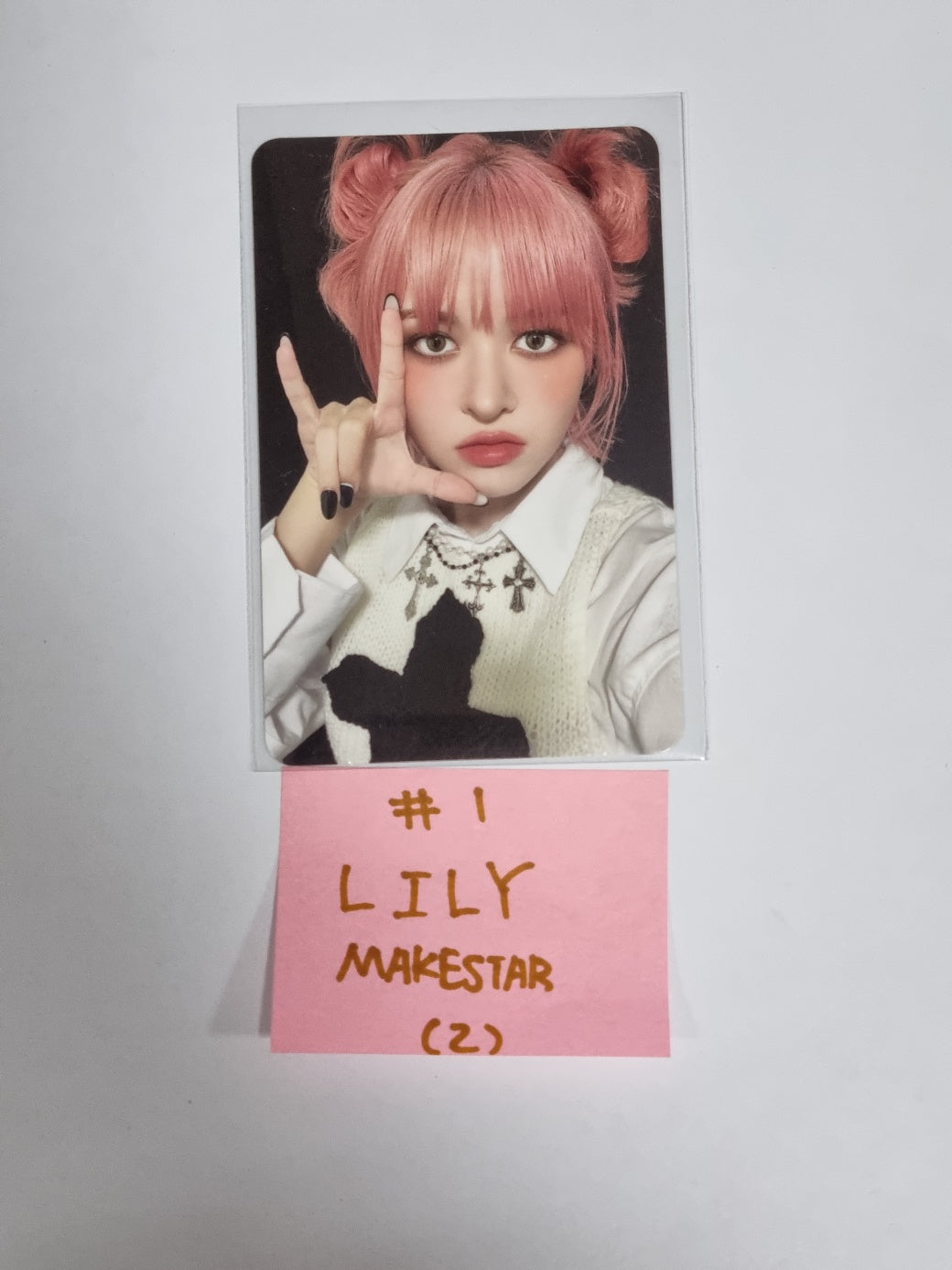 NMIXX "expergo" - Makestar Fansign Event Photocard - HALLYUSUPERSTORE