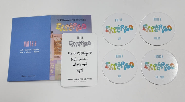 NMIXX "expergo" - Soundwave Pop-Up Store Event Photocard & Circle Photo (4EA)