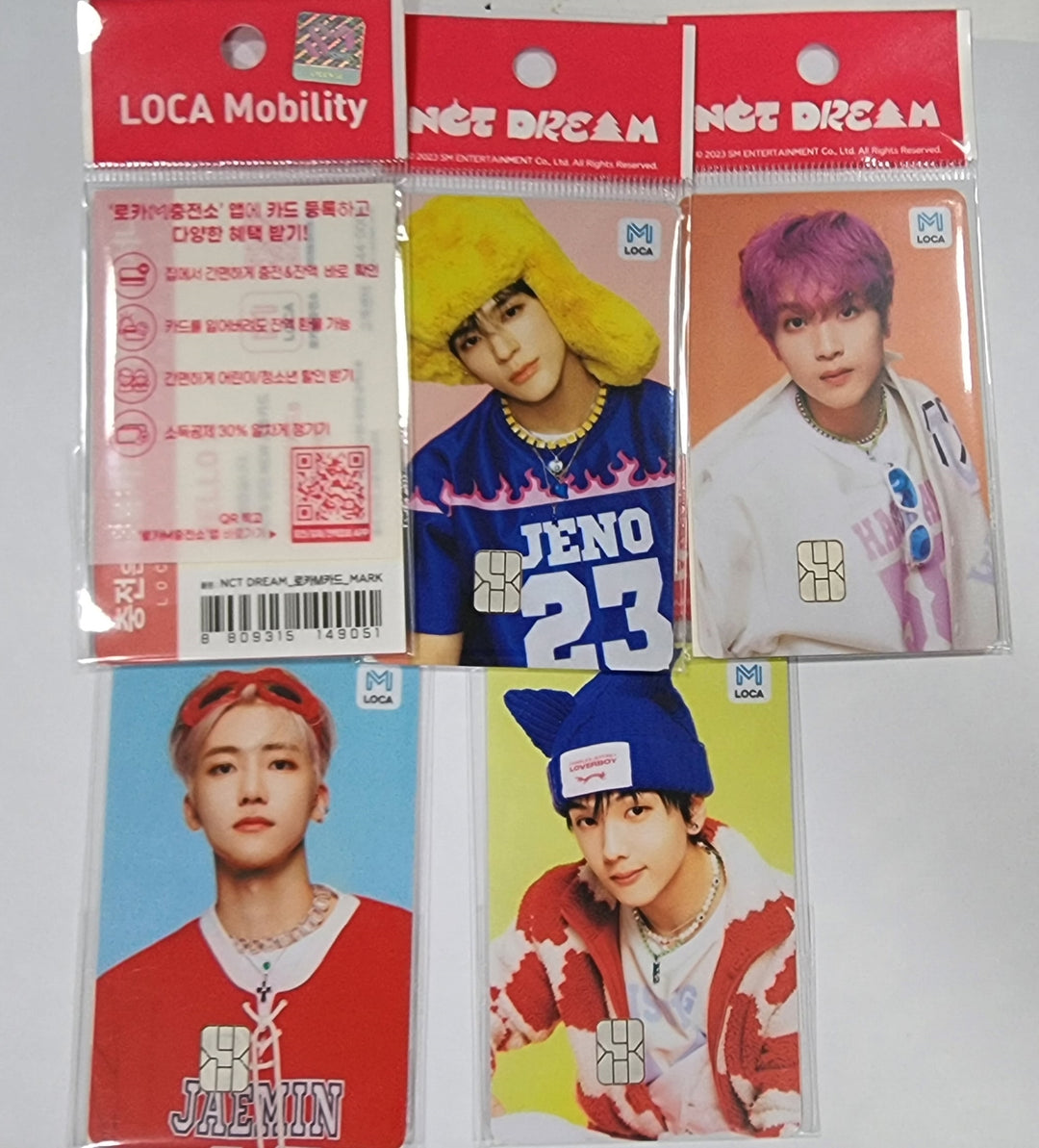 NCT DREAM "Candy" Winter Special Mini Album - SMtown &amp; Store LOCAMOBILITY CARD