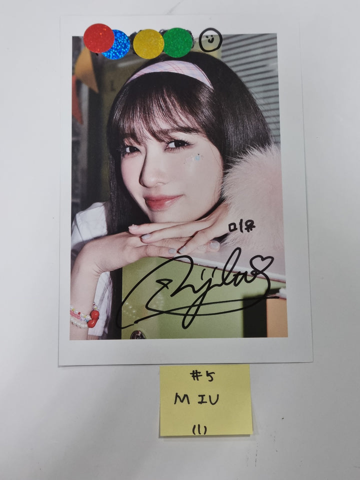LIMELIGHT "LOVE & HAPPINESS" - A Cut Page From Fansign Event Album - HALLYUSUPERSTORE