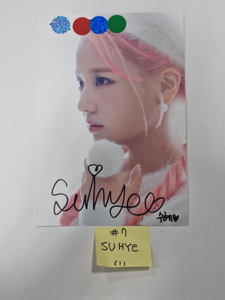 LIMELIGHT "LOVE & HAPPINESS" - A Cut Page From Fansign Event Album - HALLYUSUPERSTORE