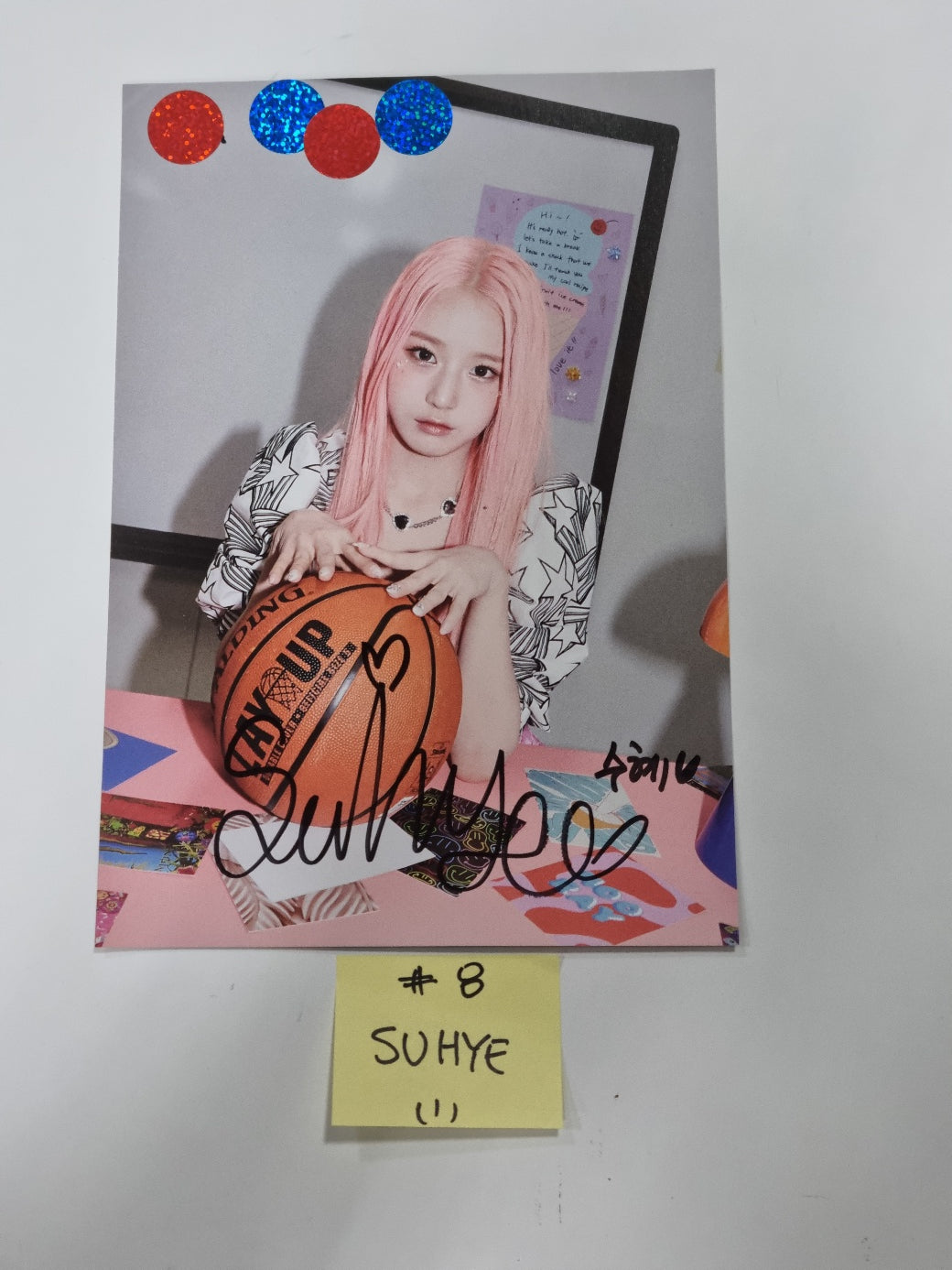 LIMELIGHT "LOVE & HAPPINESS" - A Cut Page From Fansign Event Album - HALLYUSUPERSTORE