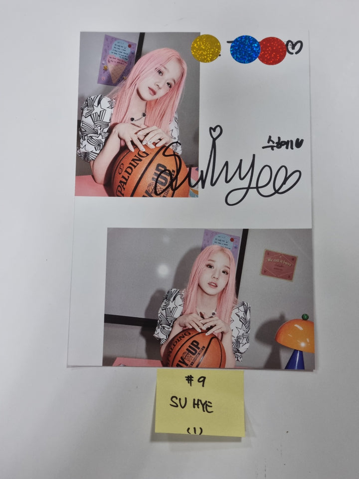 LIMELIGHT "LOVE & HAPPINESS" - A Cut Page From Fansign Event Album - HALLYUSUPERSTORE