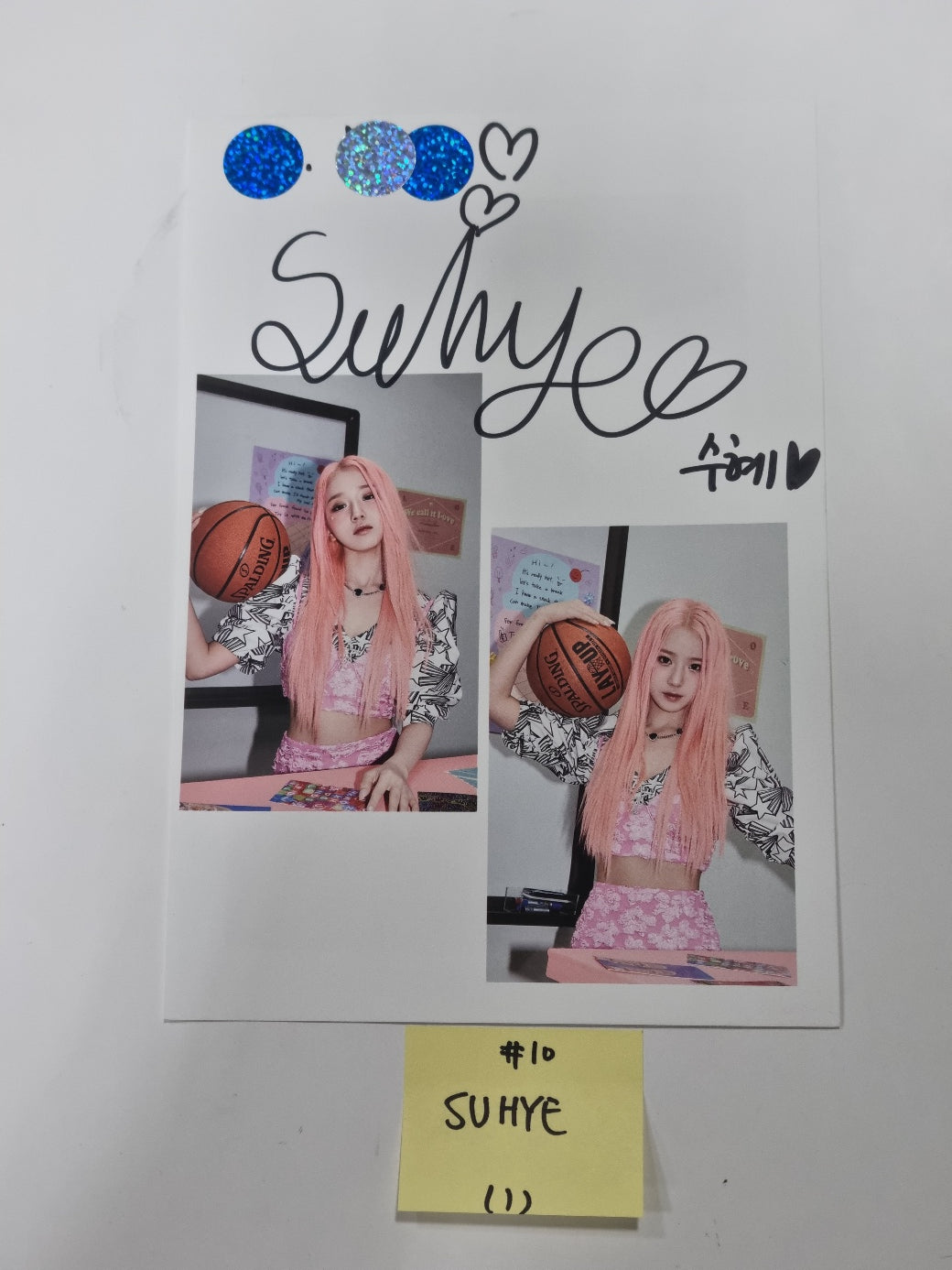 LIMELIGHT "LOVE & HAPPINESS" - A Cut Page From Fansign Event Album - HALLYUSUPERSTORE