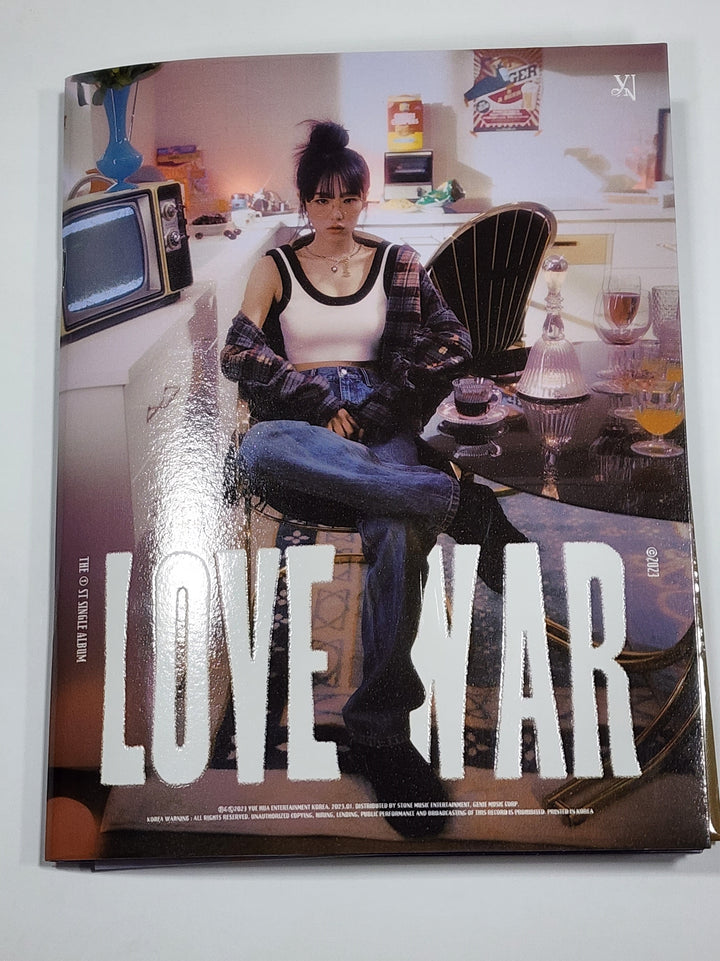 YENA "Love War" - Hand Autographed(Signed) Album [3/28]