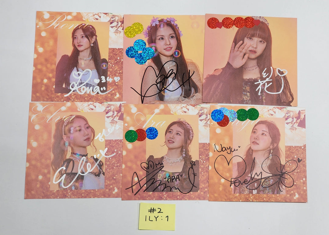 ILY:1 'A Dream Of ILY:1' - A Cut Page From Fansign Event Albums set (6EA) - HALLYUSUPERSTORE