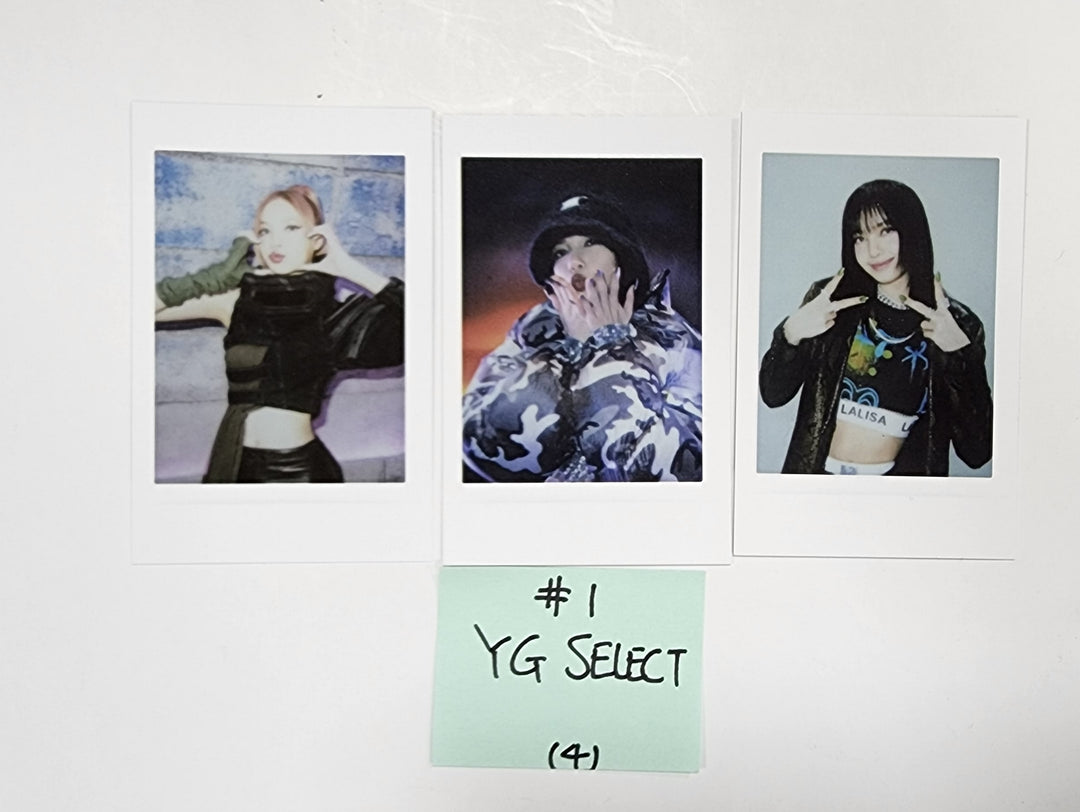 Lisa (of Blackpink) "0327 Photobook Vol. 4" - YG Select Pre-Order Benefit Photocards Set (3EA) [Updated 3/29]