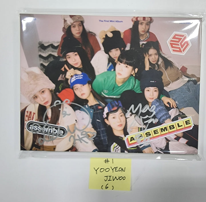 tripleS "ASSEMBLE" - Hello 82 Event Hand Autographed(Signed) Album - MUST READ ! - HALLYUSUPERSTORE