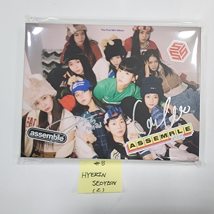 tripleS "ASSEMBLE" - Hello 82 Event Hand Autographed(Signed) Album - MUST READ ! - HALLYUSUPERSTORE