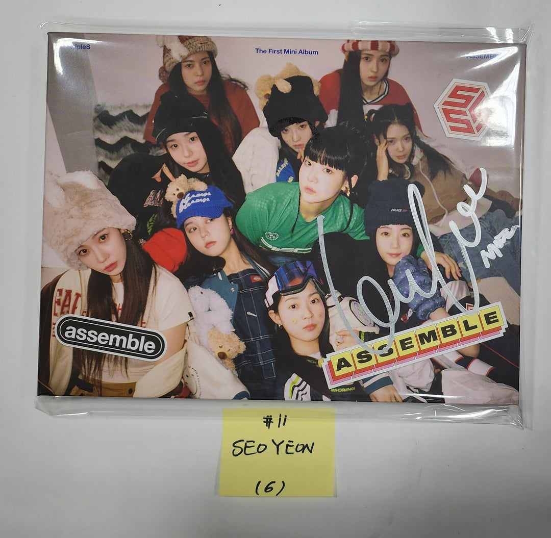 tripleS "ASSEMBLE" - Hello 82 Event Hand Autographed(Signed) Album - MUST READ ! - HALLYUSUPERSTORE
