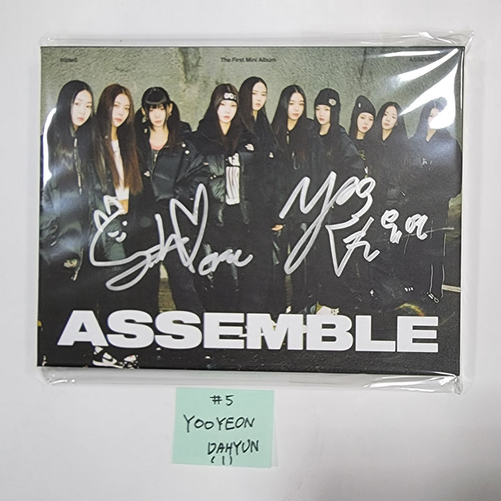 tripleS "ASSEMBLE" - Hello 82 Event Hand Autographed(Signed) Album - MUST READ ! - HALLYUSUPERSTORE