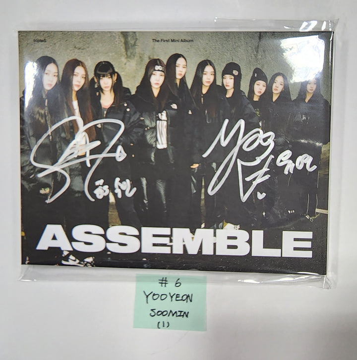 tripleS "ASSEMBLE" - Hello 82 Event Hand Autographed(Signed) Album - MUST READ ! - HALLYUSUPERSTORE