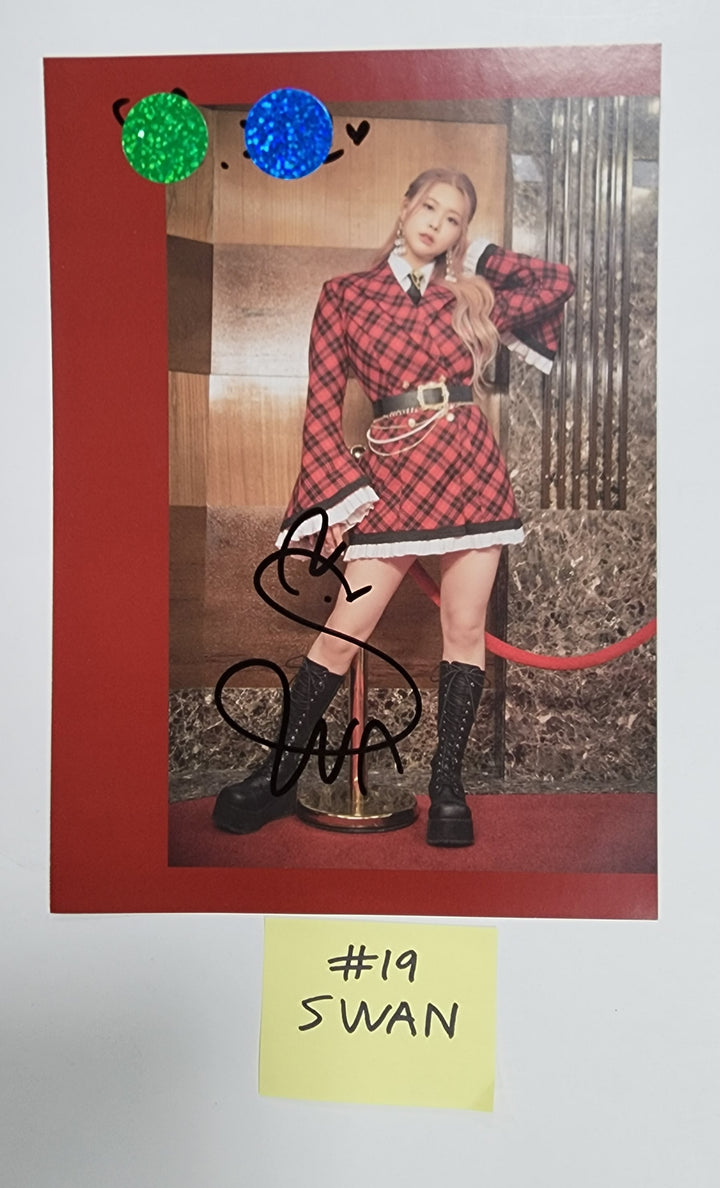 PURPLE KISS "Cabin Fever" - A Cut Page From Fansign Event Album - HALLYUSUPERSTORE