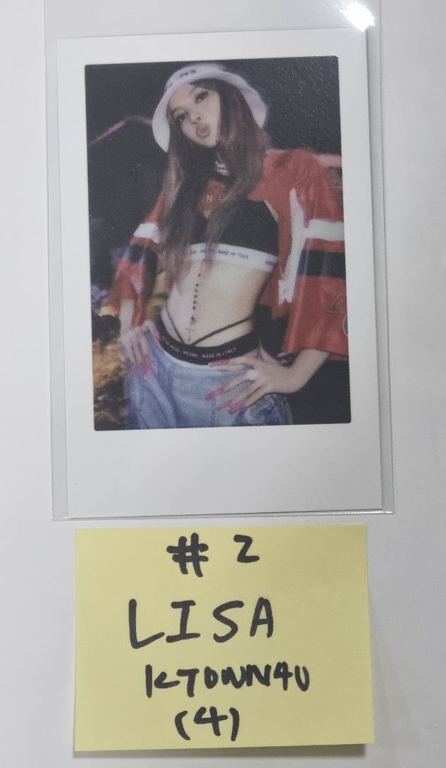 Lisa (of Blackpink) "0327 Photobook Vol. 4" - Ktown4U Pre-Order Benefit Polaroid Type Photocard