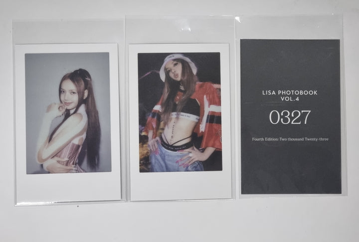 Lisa (of Blackpink) "0327 Photobook Vol. 4" - Ktown4U Pre-Order Benefit Polaroid Type Photocard