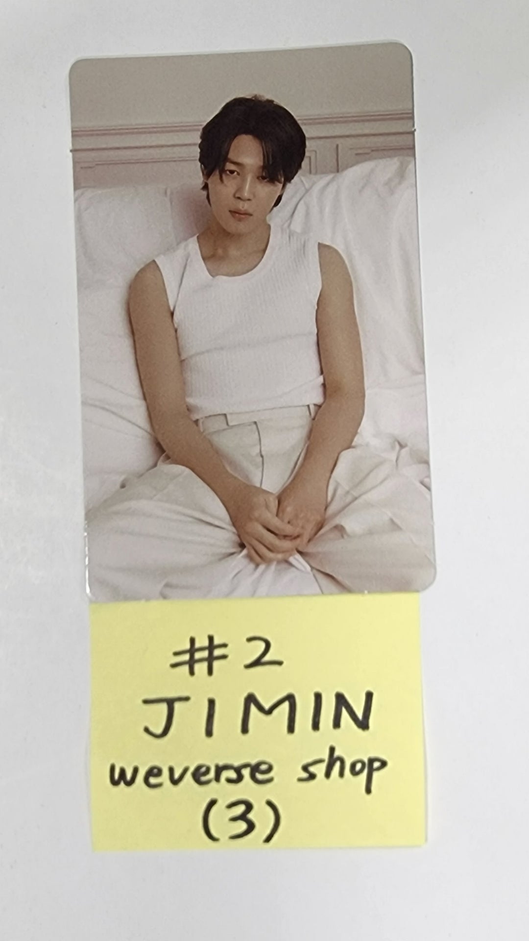 Jimin (Of BTS) "FACE" - Weverse Shop 予約特典フォトカード