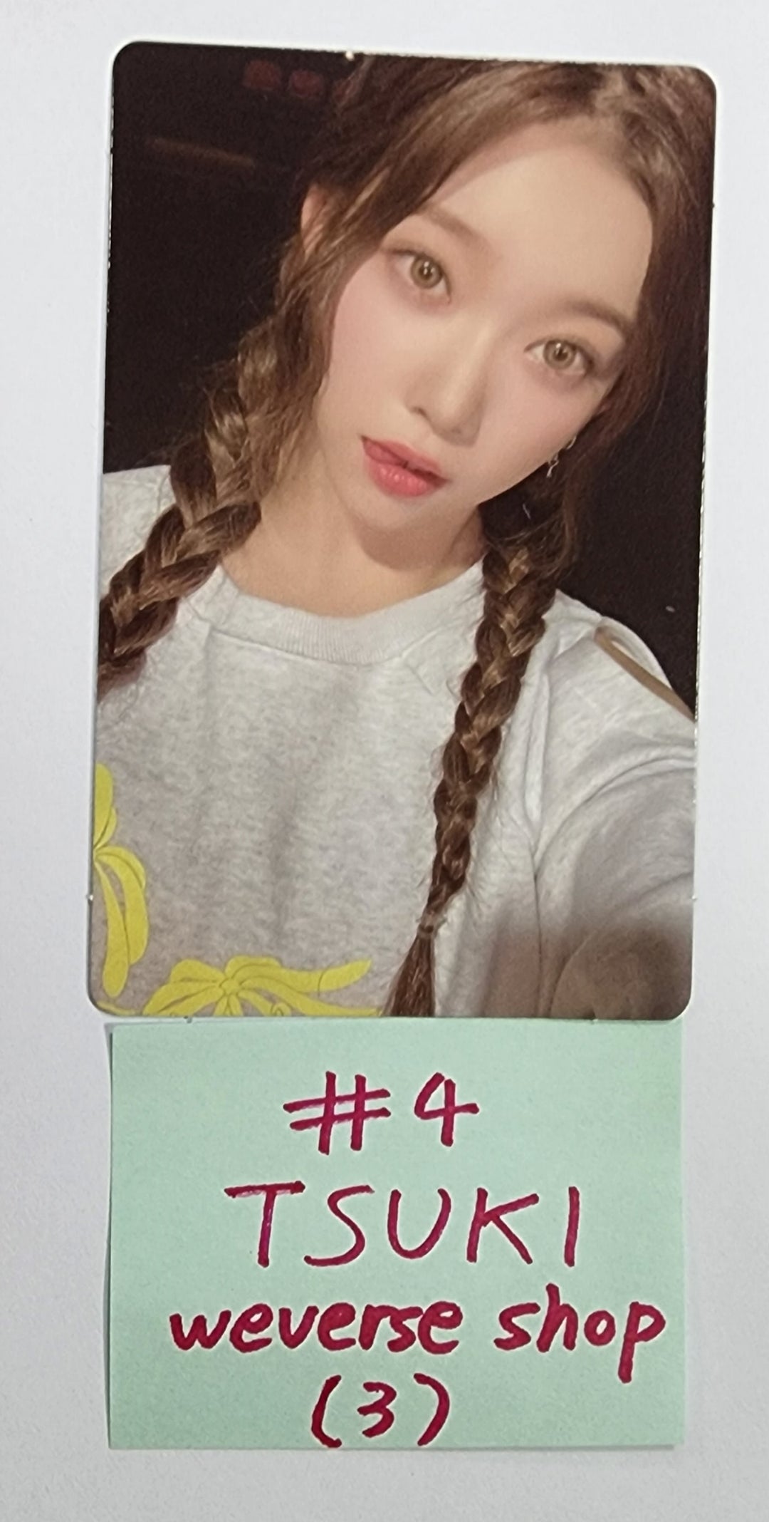 Billlie "the Billage of perception: chapter three" Mini 4th - Weverse Shop Pre-Order Benefit Photocard - HALLYUSUPERSTORE