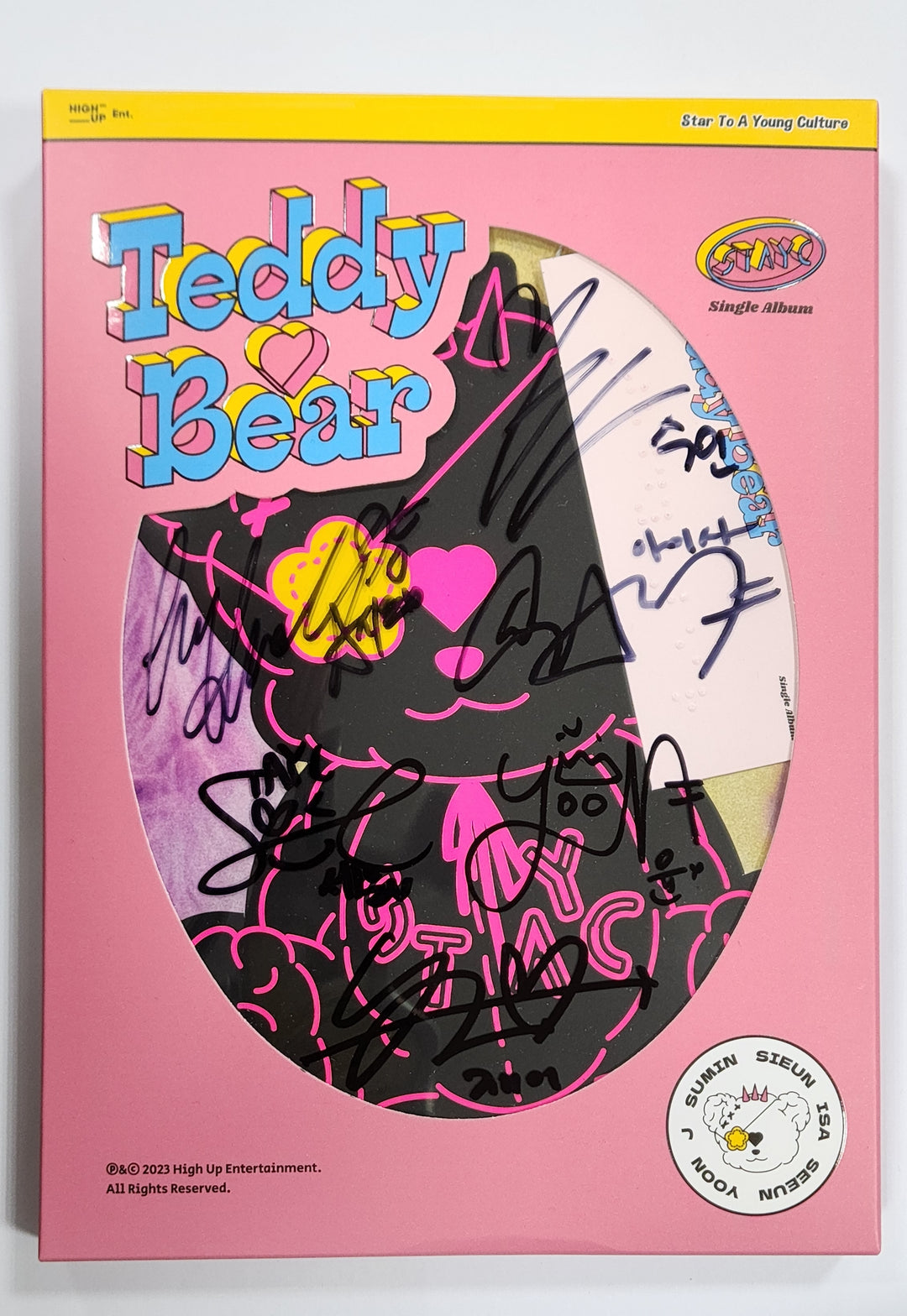 STAYC「Teddy Bear」 - 直筆サイン入りアルバム